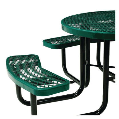 global-industrial-expanded-steel-picnic-table-round-46-dia-x-29-5h-green-top-green-base-legs-gbe277150gn_3