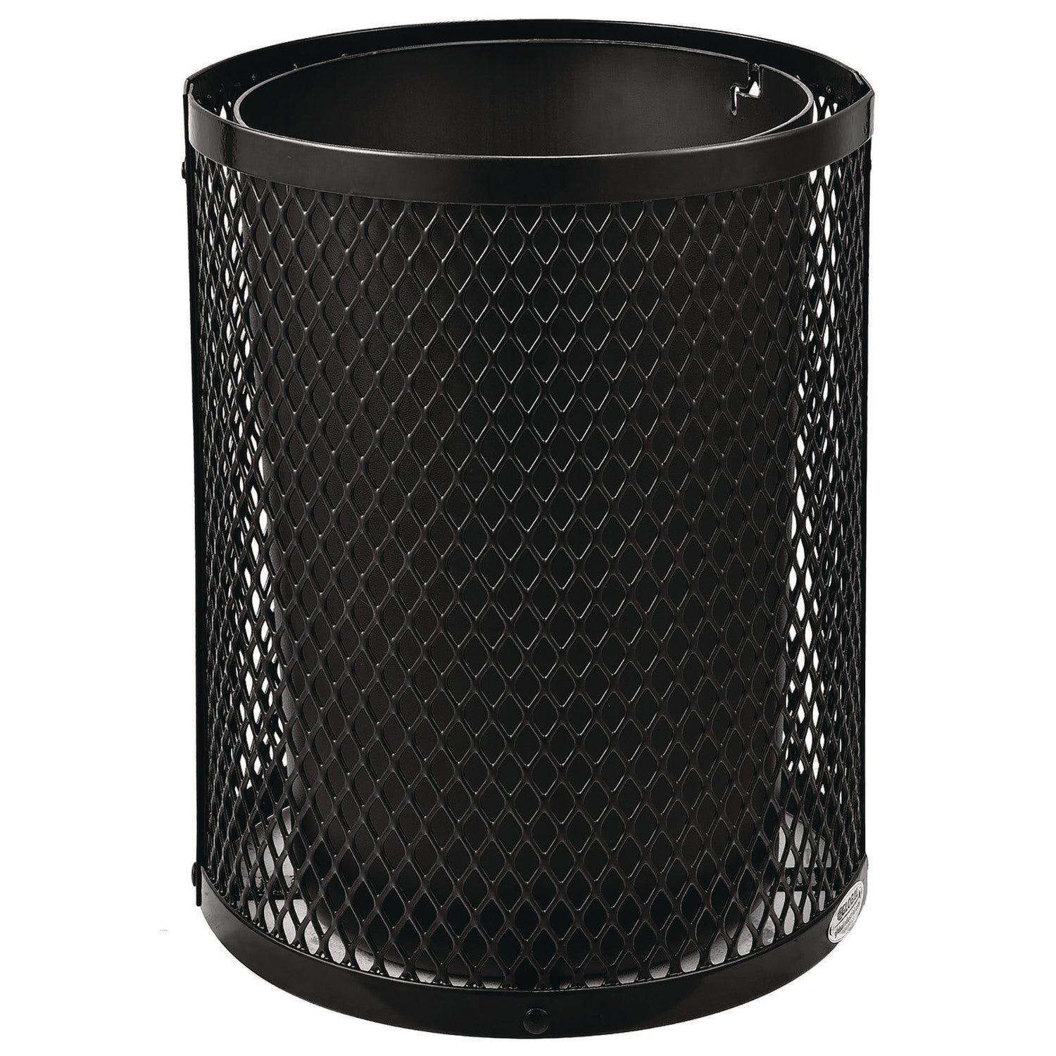 global-industrial-outdoor-diamond-industrial-steel-trash-can-36-gal-black-gbe261948bk_2