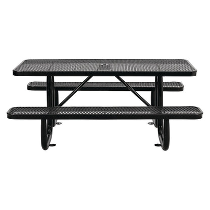 global-industrial-expanded-steel-picnic-table-rectangular-72-x-62-x-29-5-black-top-black-base-legs-gbe277152bk_2