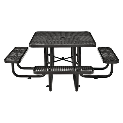 global-industrial-expanded-steel-picnic-table-square-81-x-81-x-29-5-black-top-black-base-legs-gbe277151bk_3