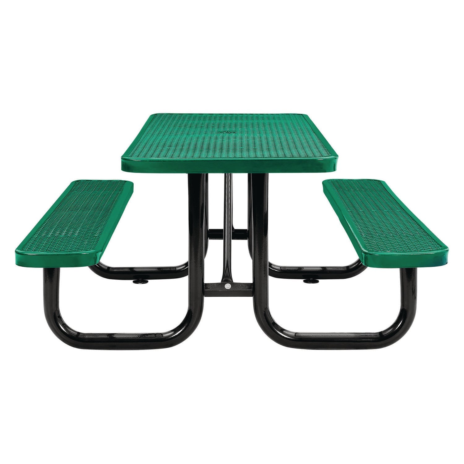global-industrial-expanded-steel-picnic-table-rectangular-72-x-62-x-29-5-green-top-green-base-legs-gbe277152gn_3