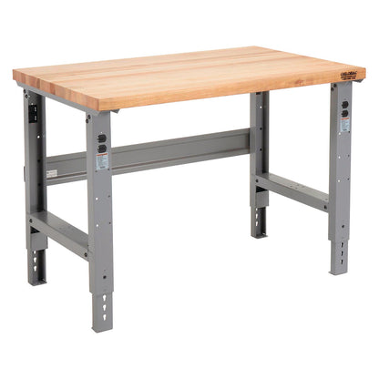 global-industrial-standard-duty-butcher-block-top-adjustable-height-workbench-48-x-30-x-30-88-to-36-88-gray-gbe183149_3