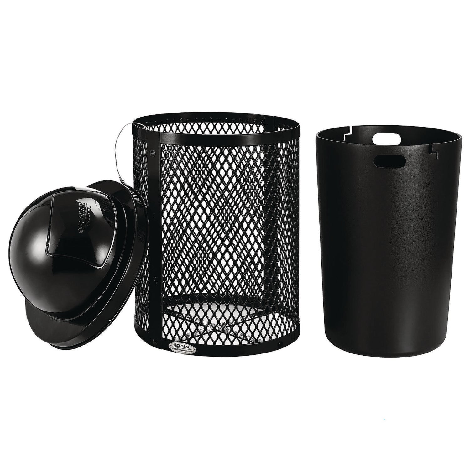 global-industrial-outdoor-diamond-industrial-steel-trash-can-36-gal-black-gbe261948bk_3