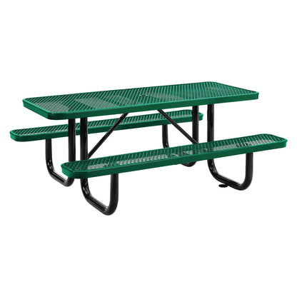 global-industrial-expanded-steel-picnic-table-rectangular-72-x-62-x-29-5-green-top-green-base-legs-gbe277152gn_1