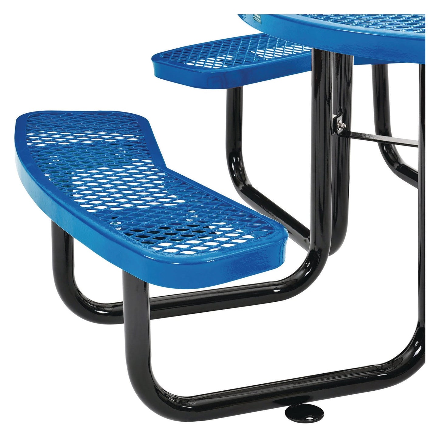 global-industrial-expanded-steel-picnic-table-round-46-dia-x-29-5h-blue-top-blue-base-legs-gbe277150bl_3