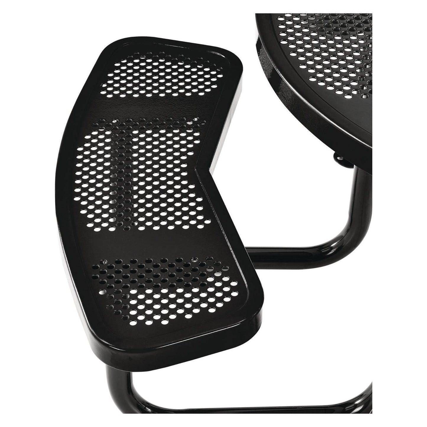global-industrial-perforated-steel-picnic-table-round-46-dia-x-29-5h-black-top-black-base-legs-gbe262078bk_3