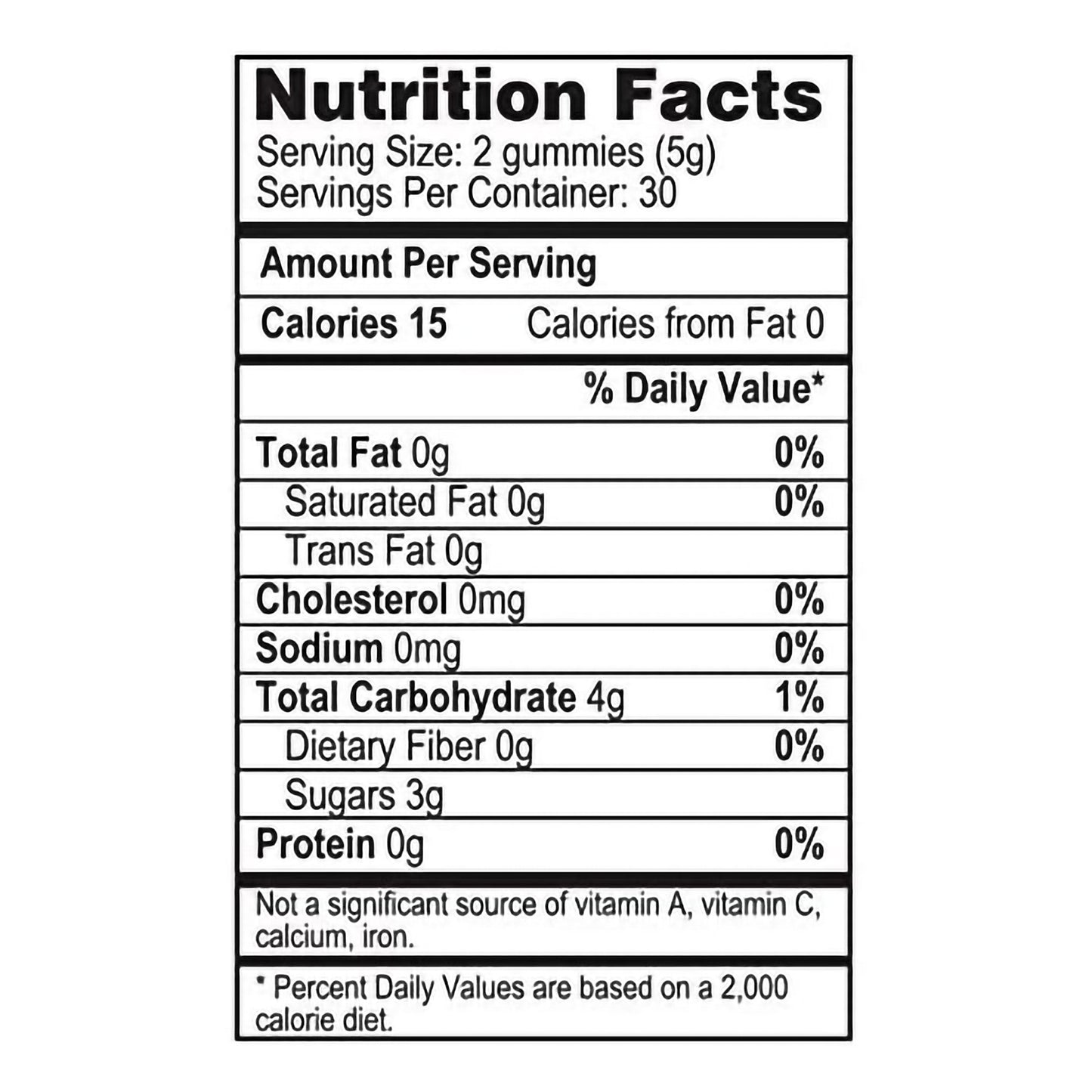 YumV's™ Glucose Supplement 60 per Bottle Gummy Assorted Flavors (1080495_BT)