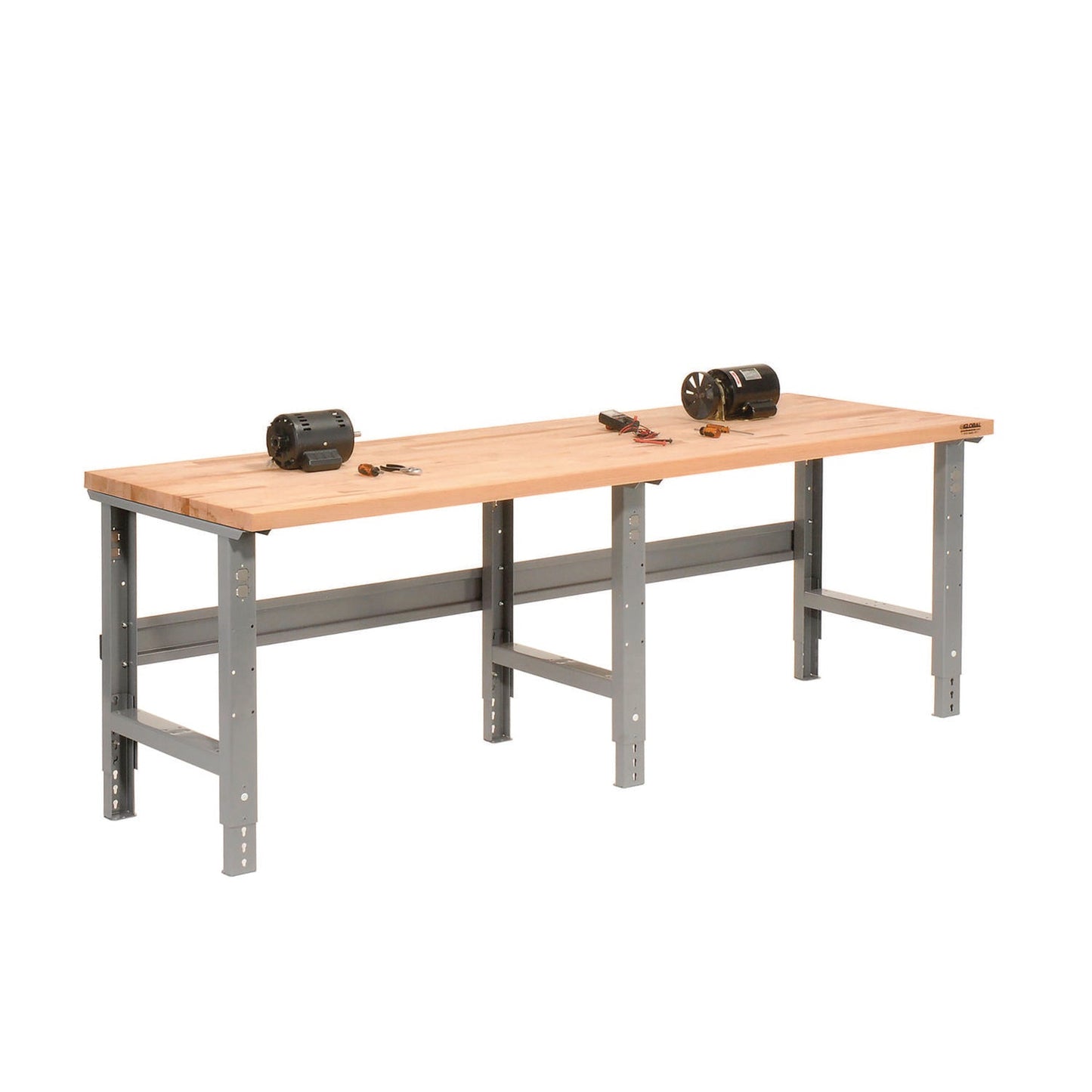 global-industrial-standard-duty-butcher-block-top-adjustable-height-workbench-2-000-lbs-96-x-36-x-30-88-to-36-88-maple-gray-gbe183179_3