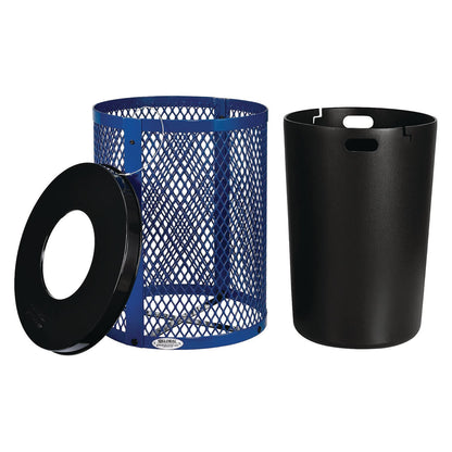 global-industrial-outdoor-diamond-steel-trash-can-36-gal-blue-gbe261924bl_2