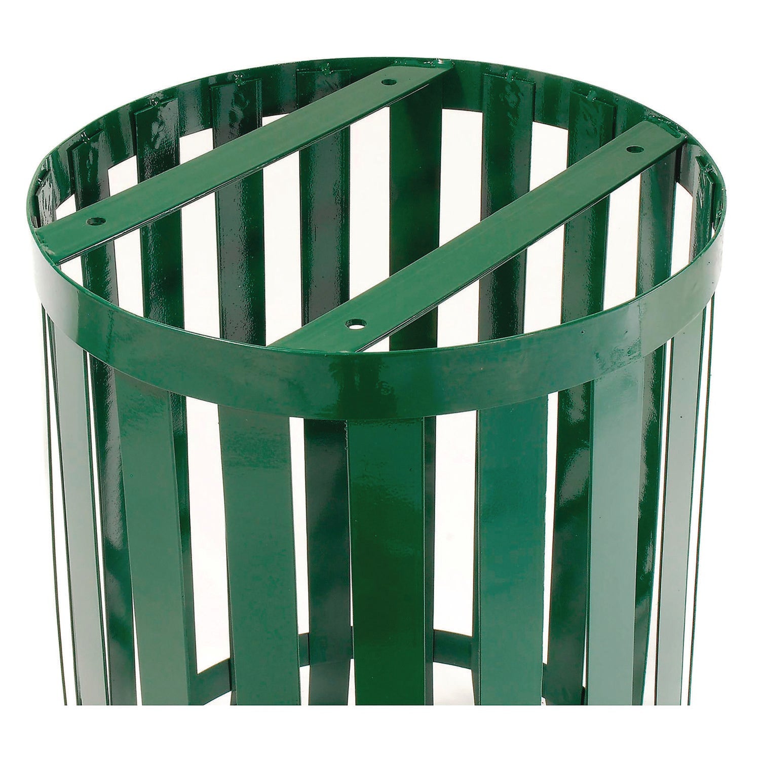 global-industrial-outdoor-slatted-steel-trash-can-36-gal-green-gbe237726gn_2