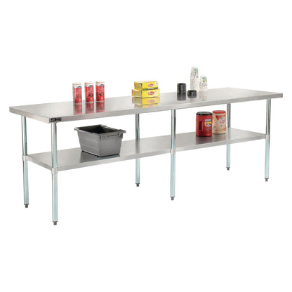 global-industrial-work-table-with-undershelf-rectangular-96-x-30-x-35-silver-top-silver-base-legs-gbe319058_3