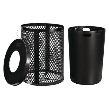 global-industrial-outdoor-diamond-steel-trash-can-36-gal-black-gbe261924bk_2