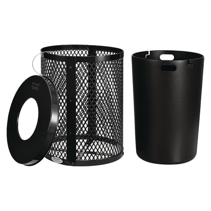 global-industrial-outdoor-diamond-steel-trash-can-36-gal-black-gbe261924bk_2