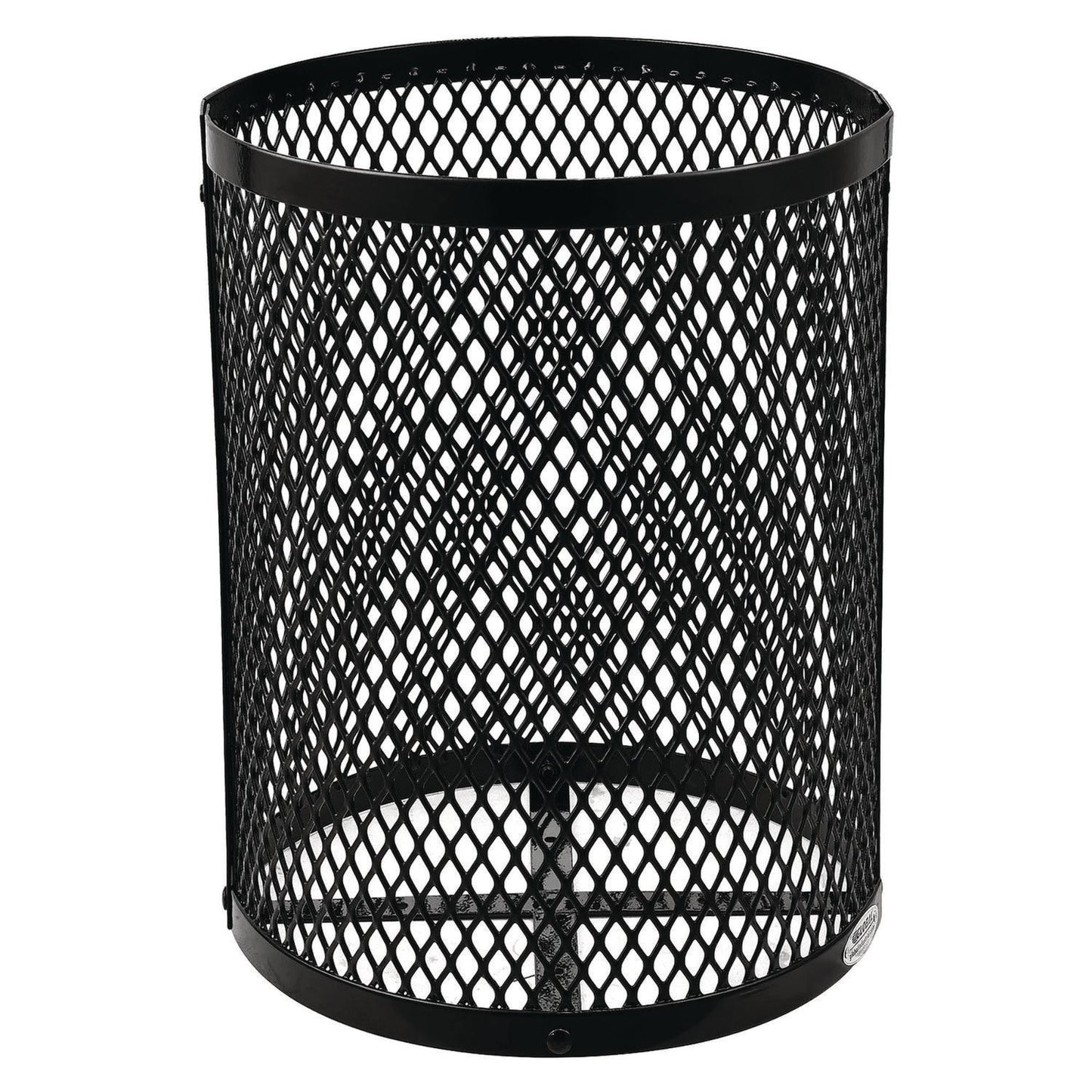 global-industrial-outdoor-diamond-steel-trash-can-36-gal-black-gbe261924bk_3