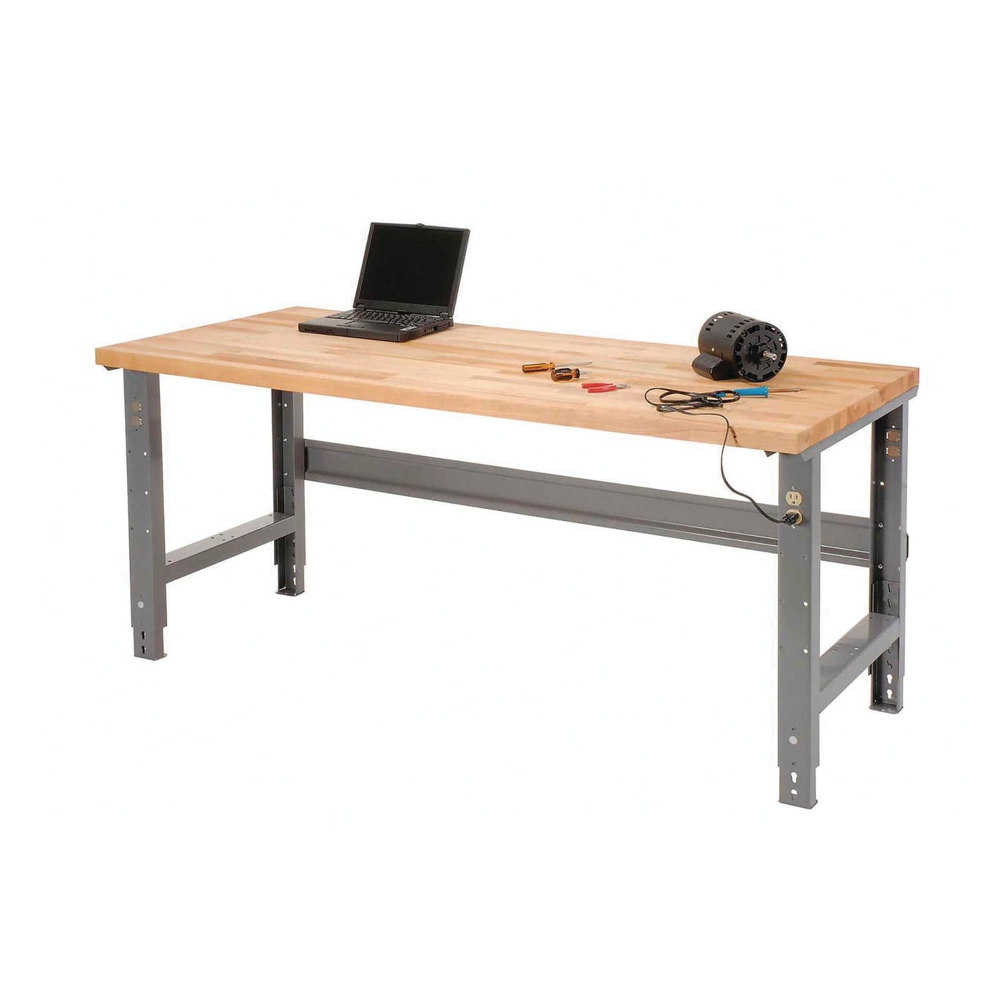 global-industrial-standard-duty-butcher-block-top-adjustable-height-workbench-2-000-lbs-72-x-30-x-30-88-to-36-88-maple-gray-gbe183168_3