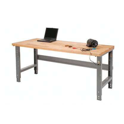 global-industrial-standard-duty-butcher-block-top-adjustable-height-workbench-2-000-lbs-72-x-30-x-30-88-to-36-88-maple-gray-gbe183168_3