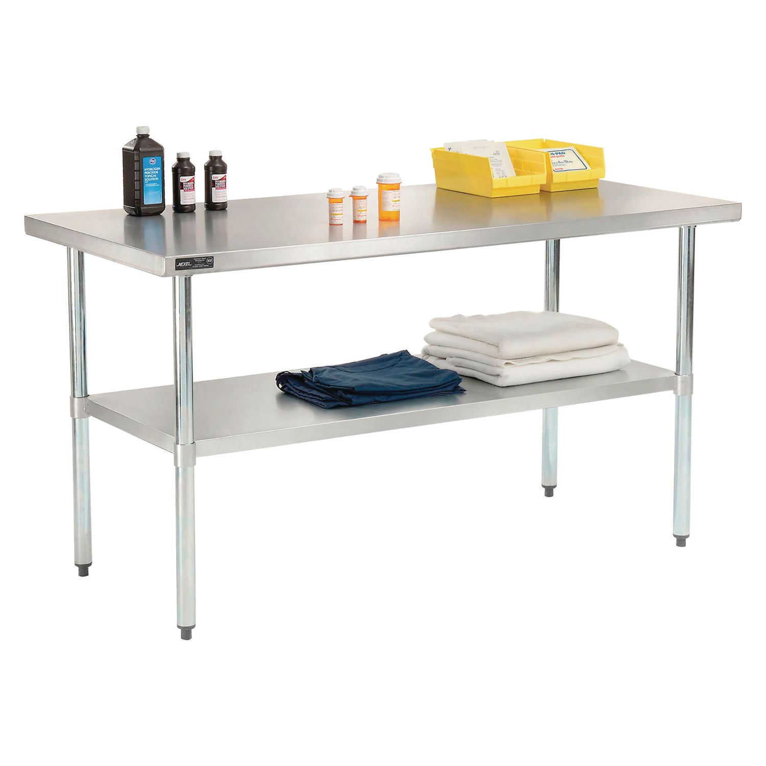 global-industrial®-work-table-with-undershelf-rectangular-60-x-30-x-35-silver-top-silver-base-legs-gbe319056_3