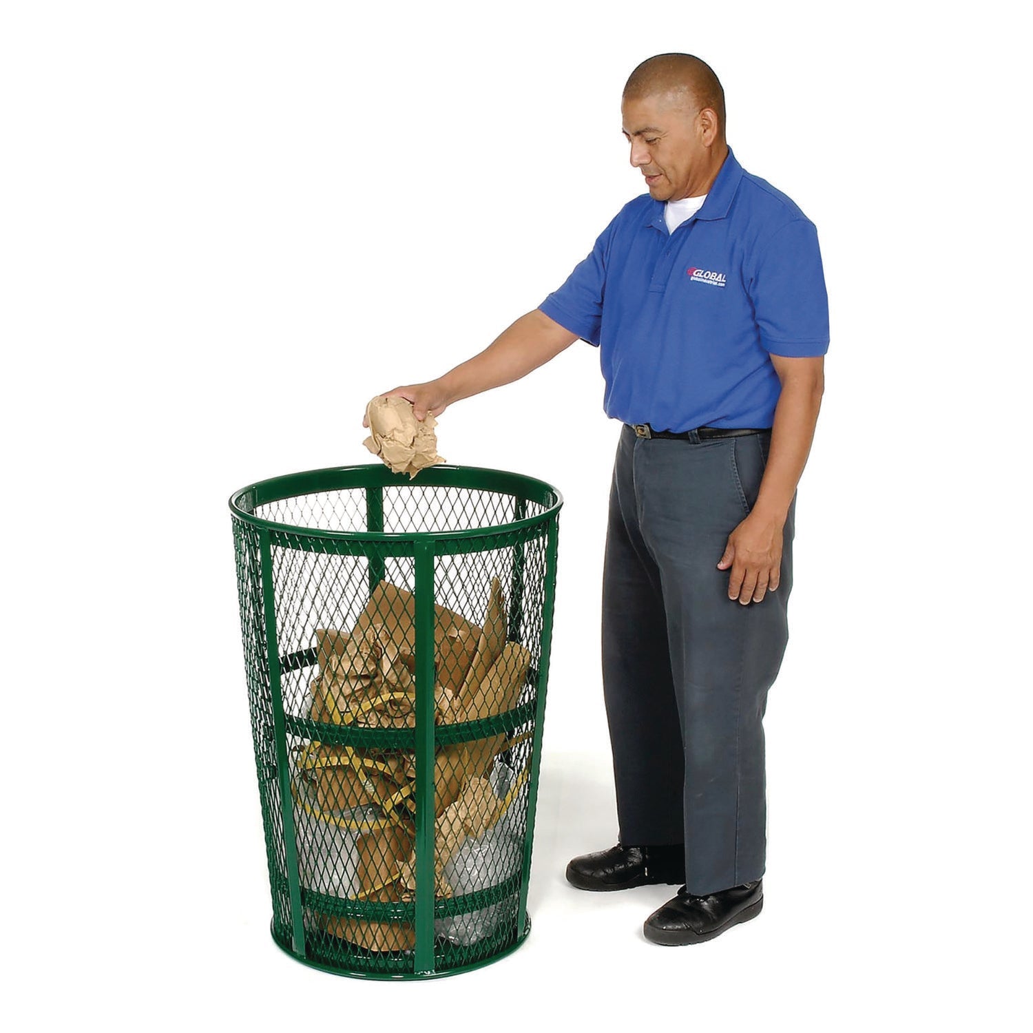 global-industrial-steel-mesh-corrosion-resistant-trash-can-48-gal-green-gbe237634gn_4