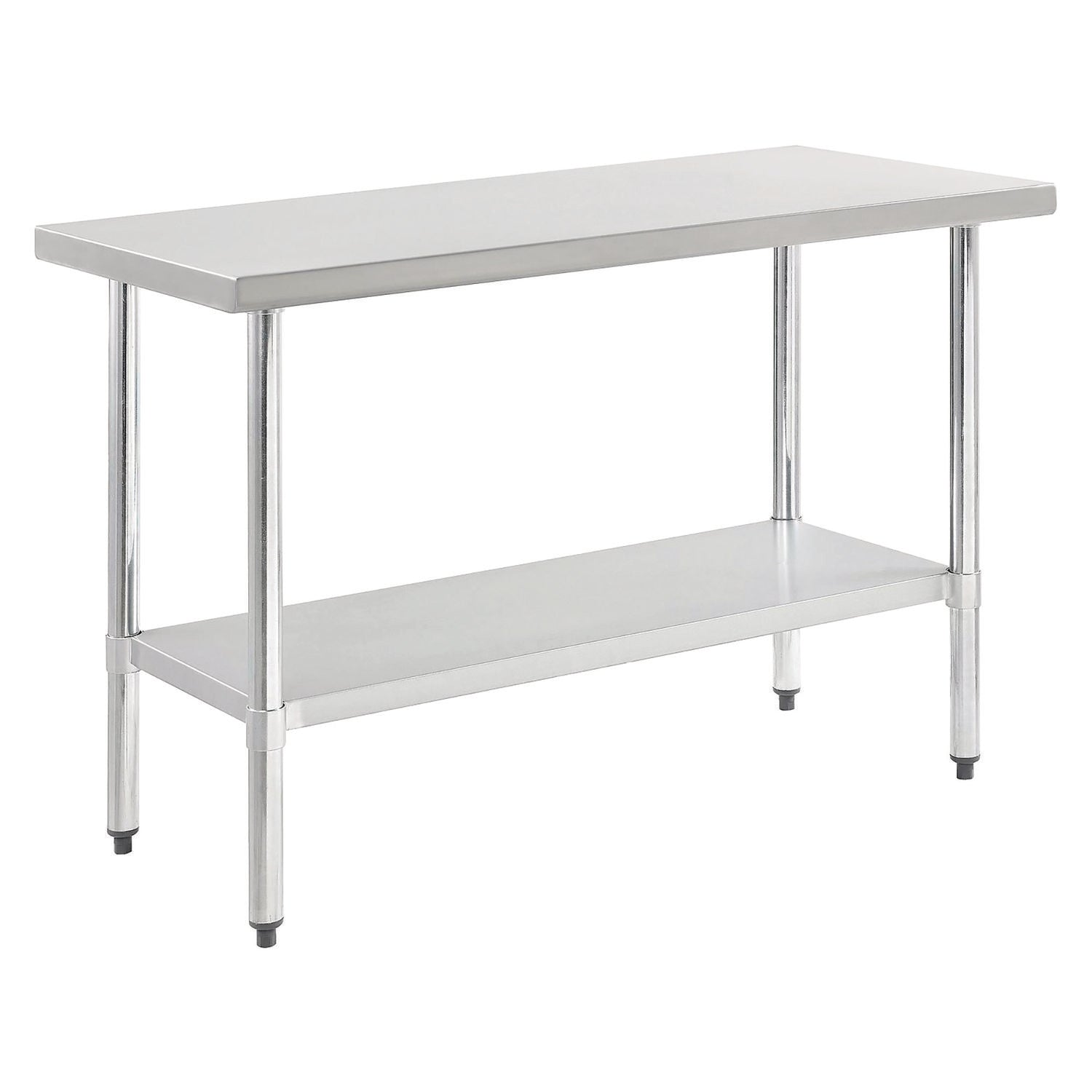 global-industrial-work-table-with-undershelf-rectangular-48-x-24-x-35-silver-top-silver-base-legs-gbe319055_4