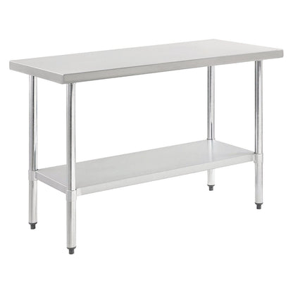 global-industrial-work-table-with-undershelf-rectangular-48-x-24-x-35-silver-top-silver-base-legs-gbe319055_4