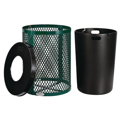 global-industrial-outdoor-diamond-steel-trash-can-36-gal-green-gbe261924gn_4