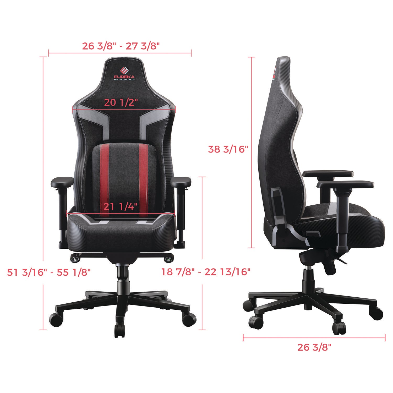eureka-ergonomic-r-python-ii-ergonomic-chair-supports-up-to-300-lb-18-88-to-22-83-seat-height-black-fabric-seat-black-red-fabric-back-ekagc08r_2