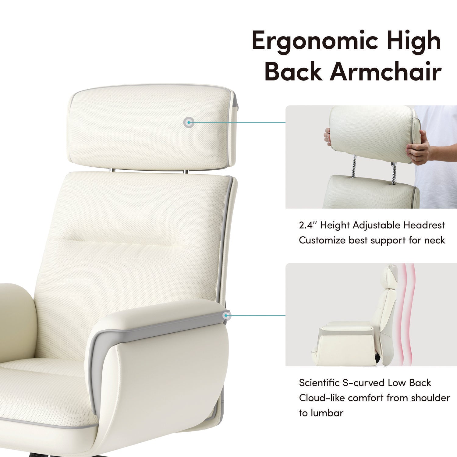 eureka-ergonomic-r-royal-executive-office-chair-support-up-to-300-lb-19-46-22-26-seat-height-white-pu-leather-seat-white-faux-leather-back-ekaoc003ow_2