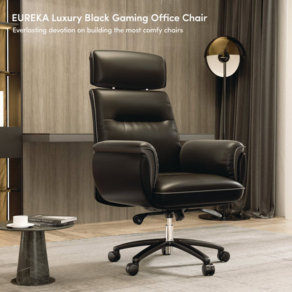 eureka-ergonomic-r-royal-executive-office-chair-support-up-to-300-lb-19-46-22-26-seat-height-black-pu-leather-seat-black-faux-leather-back-ekaoc003b_5