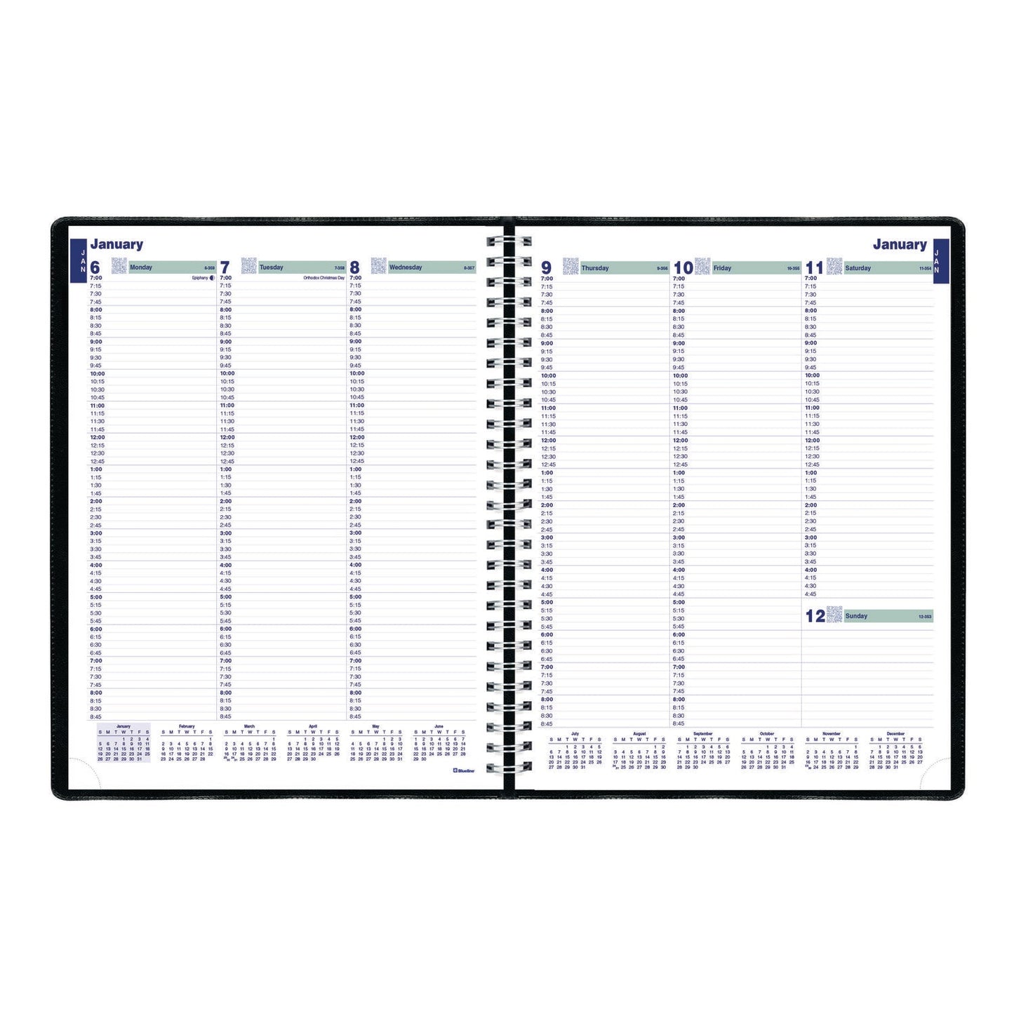 blueline-plan-and-link-weekly-appointment-planner-11-x-9-06-black-cover-12-month-jan-to-dec-2025-redc595081t_2