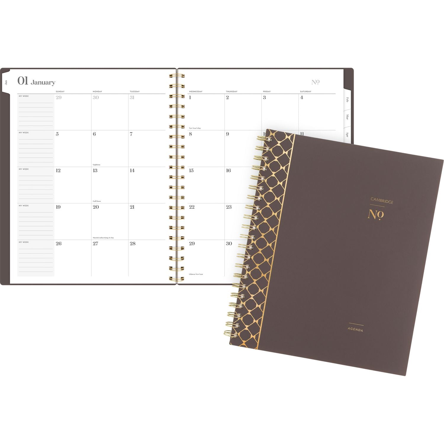 cambridge-workstyle-monthly-poly-planner-geometric-artwork-11-x-8-5-java-brown-gold-cover-12-month-jan-to-dec-2025-aag160690004_4