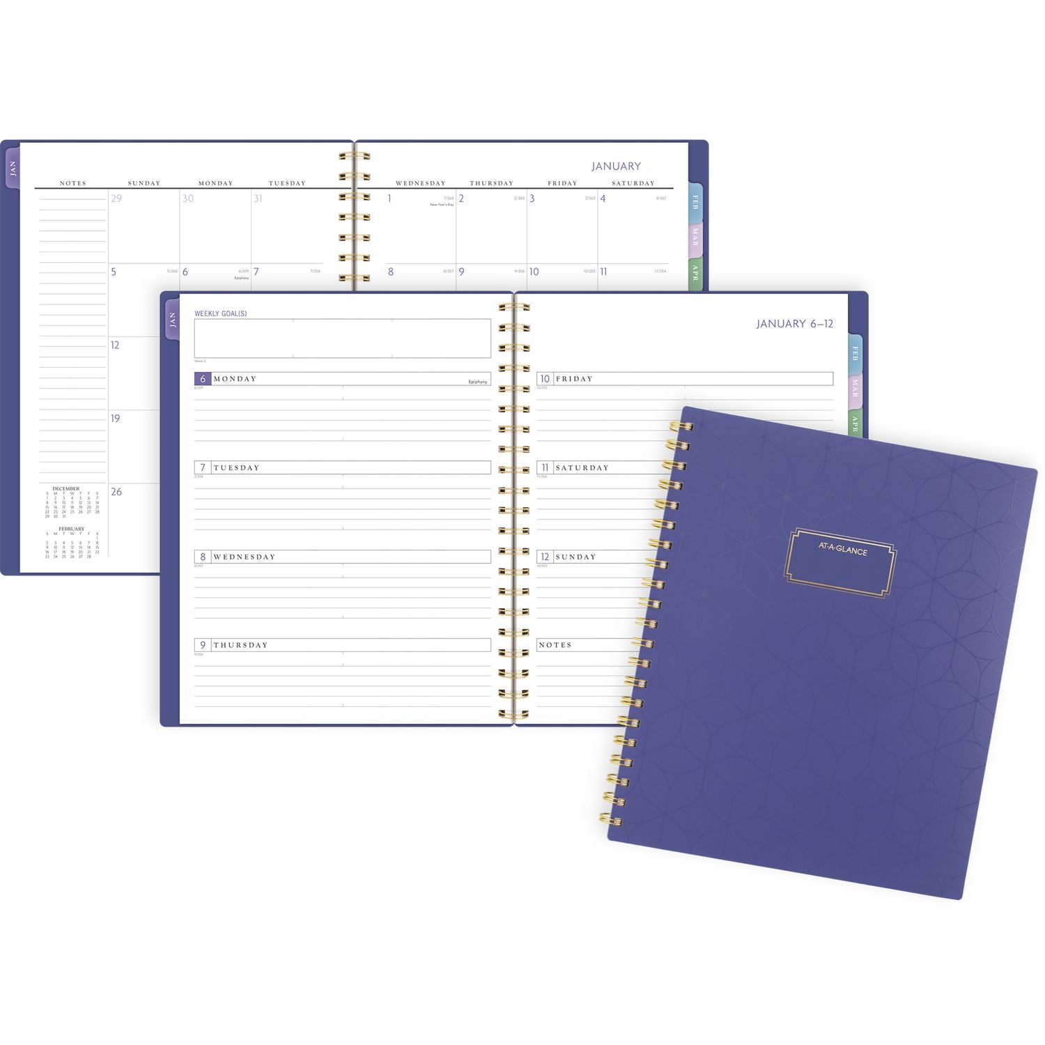at-a-glance-badge-geo-weekly-monthly-planner-11-x-9-25-purple-gold-cover-13-month-jan-to-jan-2025-to-2026-aag1722g905_3
