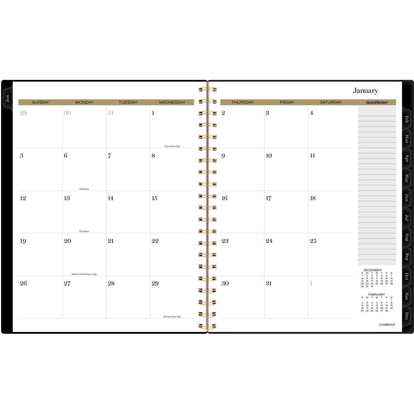 cambridge-radiate-weekly-monthly-planner-stylized-solar-eclipse-artwork-11-x-9-25-black-gold-cover-12-month-jan-to-dec-2025-aag1725905_3