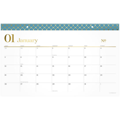 cambridge-workstyle-compact-monthly-desk-pad-calendar-17-75-x-11-white-sheets-blue-gold-headband-12-month-jan-to-dec-2025-aag160670512_2