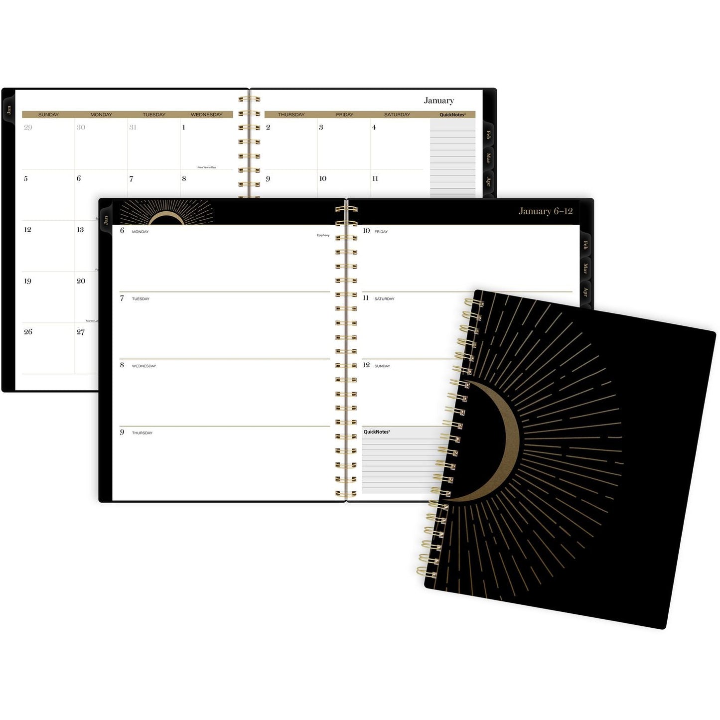 cambridge-radiate-weekly-monthly-planner-stylized-solar-eclipse-artwork-11-x-9-25-black-gold-cover-12-month-jan-to-dec-2025-aag1725905_6
