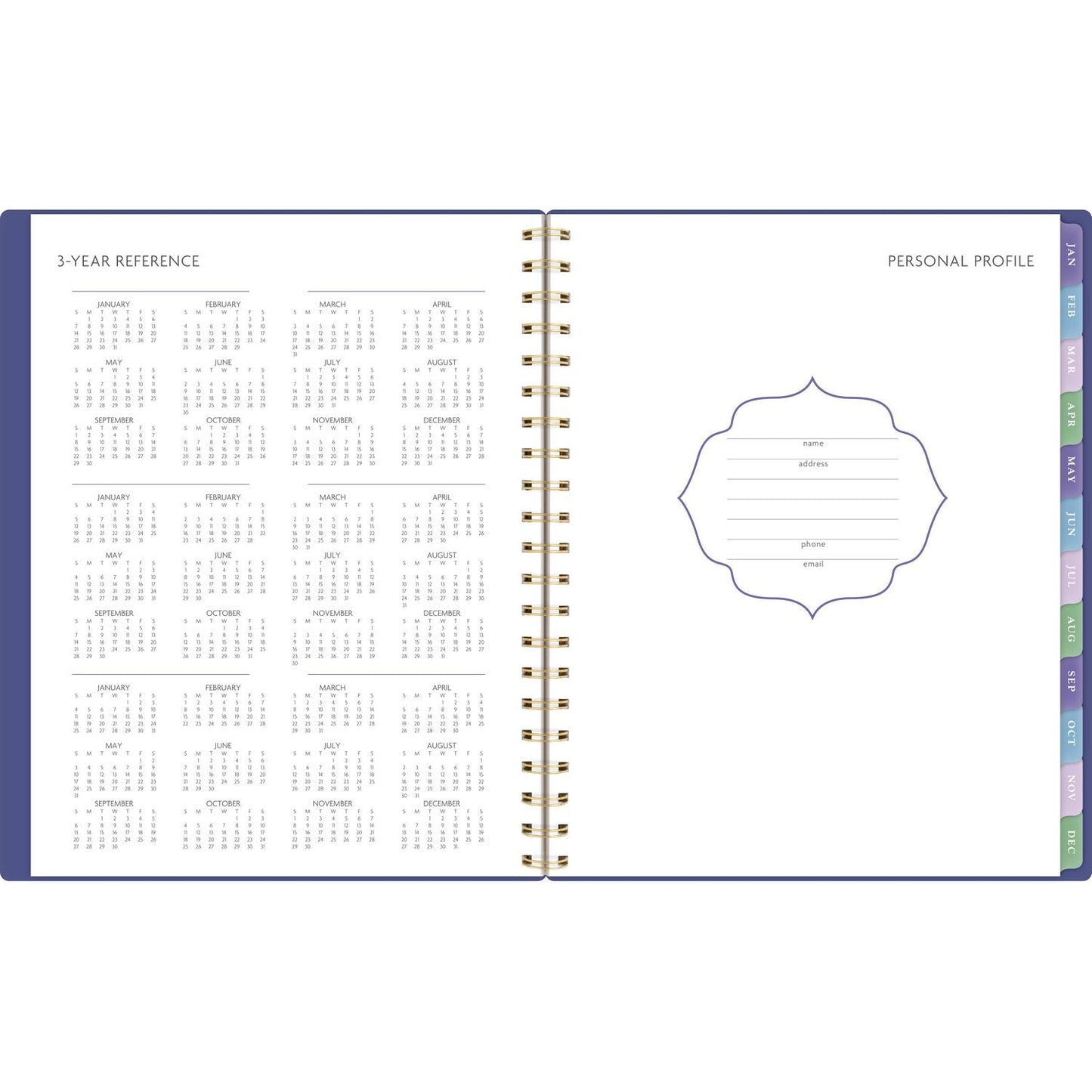 at-a-glance-badge-geo-weekly-monthly-planner-11-x-9-25-purple-gold-cover-13-month-jan-to-jan-2025-to-2026-aag1722g905_7