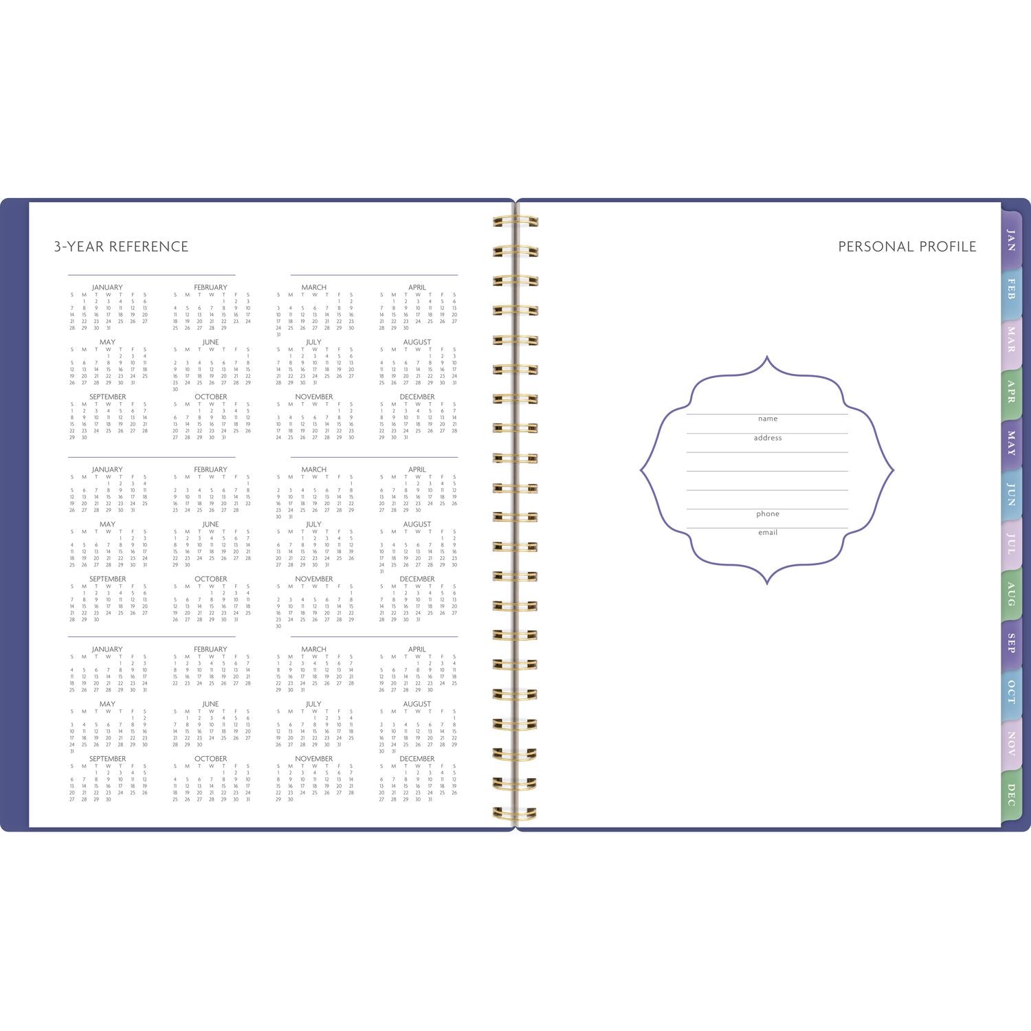 at-a-glance-badge-geo-weekly-monthly-planner-11-x-9-25-purple-gold-cover-13-month-jan-to-jan-2025-to-2026-aag1722g905_7