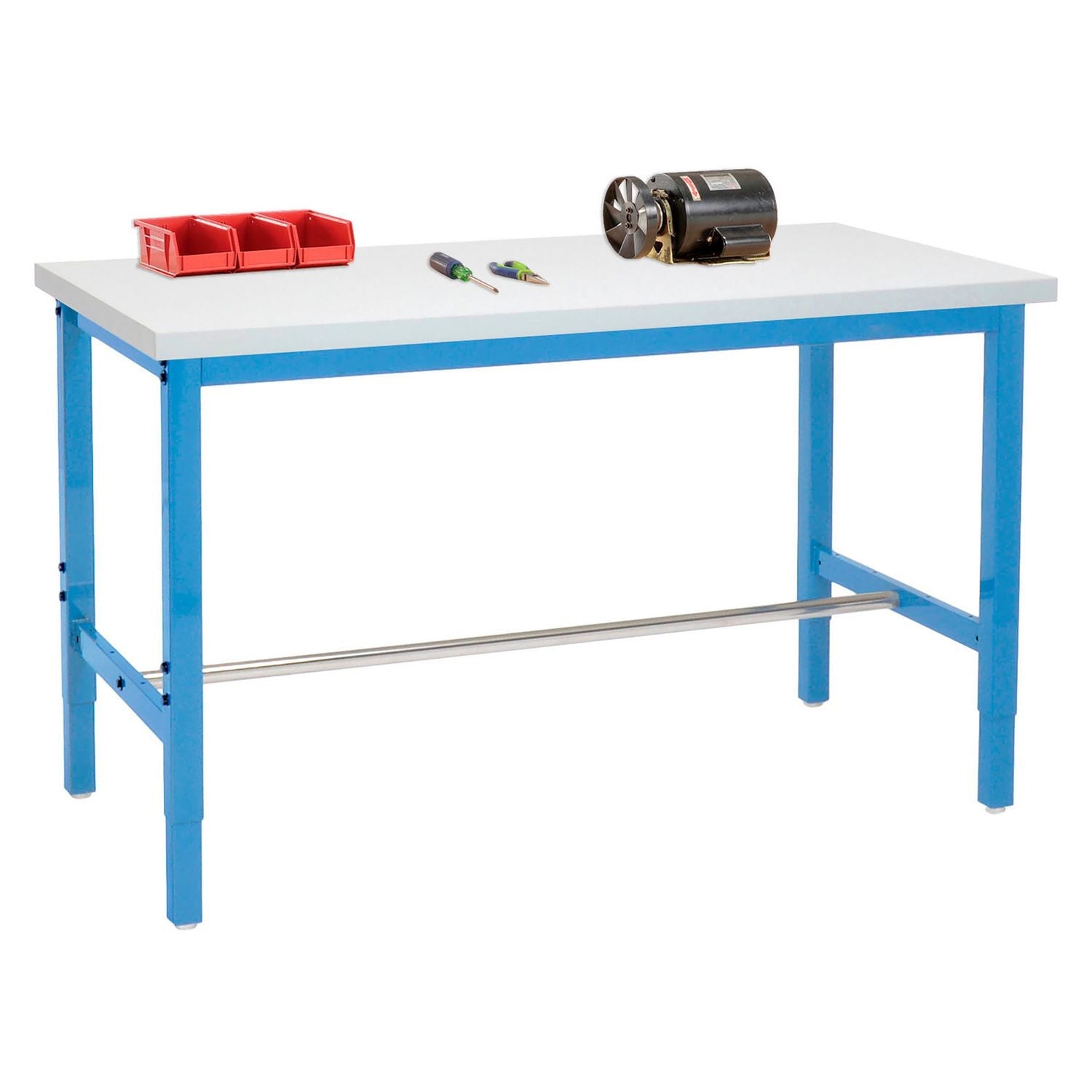 global-industrial-adjustable-height-heavy-duty-workbenches-5-000-lbs-72-x-30-x-31-63-to-43-63-white-blue-gbe606978bl_2
