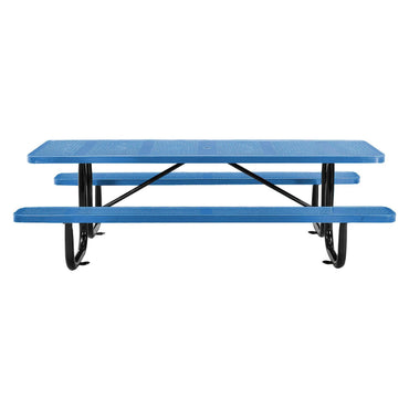 global-industrial-perforated-steel-picnic-table-rectangular-72-x-62-x-29-5-blue-top-blue-base-legs-gbe694555bl_2