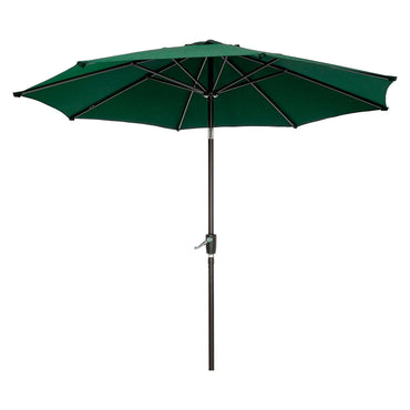 global-industrial-outdoor-umbrella-with-tilt-mechanism-102-span-94-long-green-canopy-black-handle-gbe695329_2