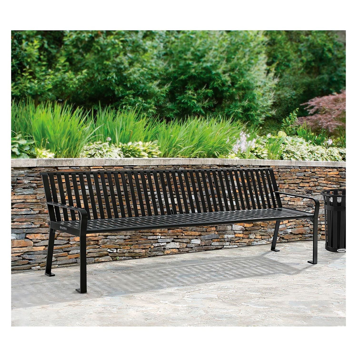 global-industrial-steel-slat-benches-with-back-96-x-26-x-31-black-gbe694855bkkd_3