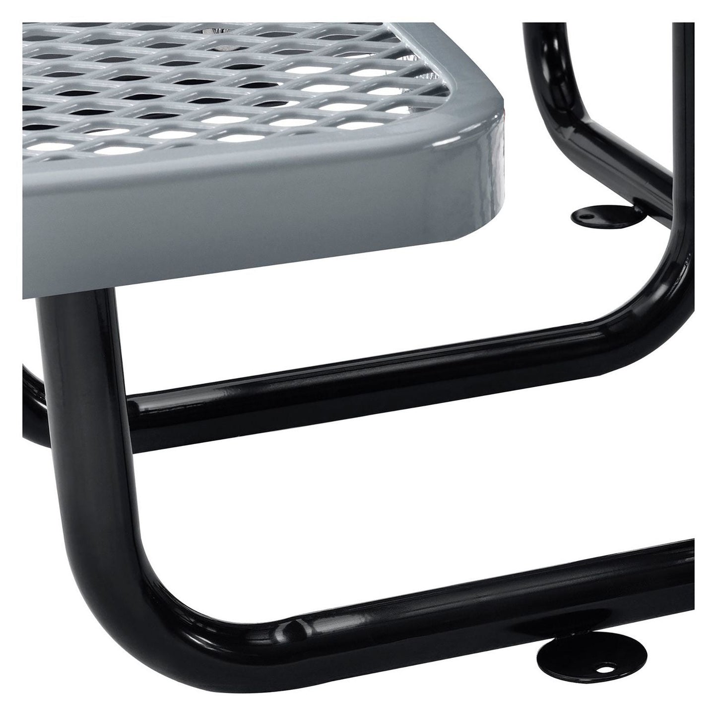 global-industrial-expanded-steel-picnic-table-round-46-dia-x-29-5h-gray-top-gray-base-legs-gbe277150gy_4