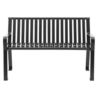 global-industrial-steel-slat-benches-with-back-48-x-27-x-31-black-gbe694853bkkd_4
