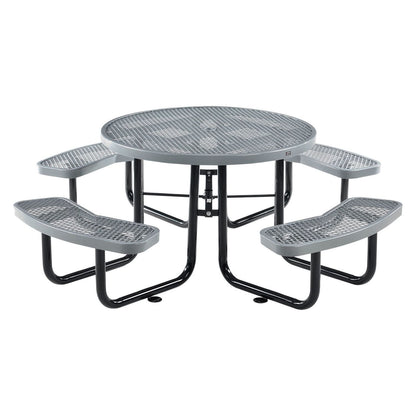 global-industrial-expanded-steel-picnic-table-round-46-dia-x-29-5h-gray-top-gray-base-legs-gbe277150gy_1