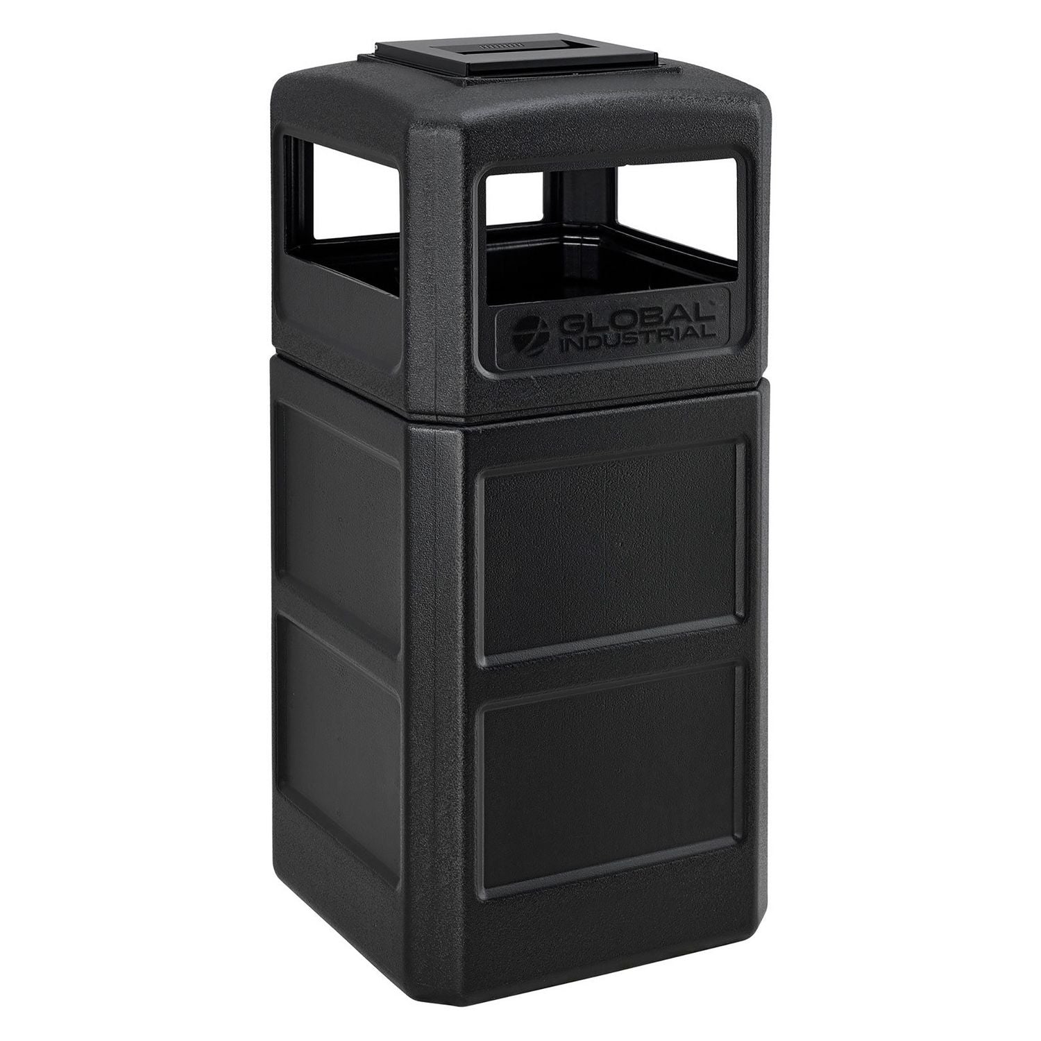 global-industrial-square-plastic-waste-receptacle-ashtray-lid-with-open-sides-42-gal-black-gbe641540bk_1