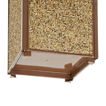 global-industrial-stone-panel-all-weather-trash-receptacle-urn-open-ashtray-top-24-gal-steel-brown-gbe238243bn_2