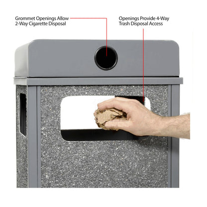 global-industrial-stone-panel-all-weather-trash-receptacle-urn-12-gal-steel-gray-gbe239576gy_3