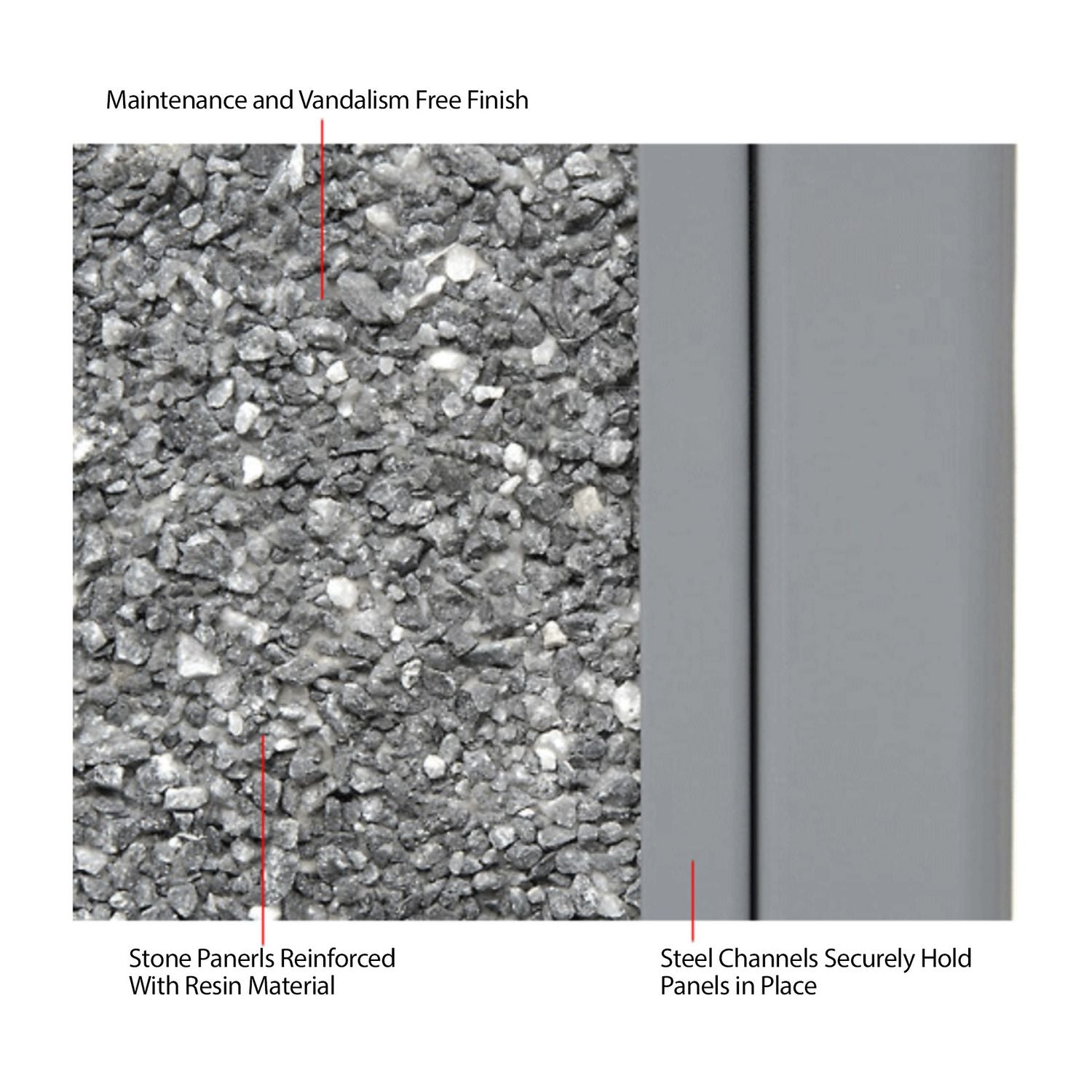 global-industrial-stone-panel-all-weather-trash-receptacle-urn-24-gal-steel-gray-gbe238241gy_4