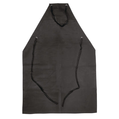 San Jamar Neo-Flex Neoprene Bib Apron, 36"x43", Black (SJM615NBABK)