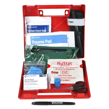 first-aid-only-bleeding-control-wall-station-single-kit-deluxe-14-pieces-plastic-case-fao91309_2