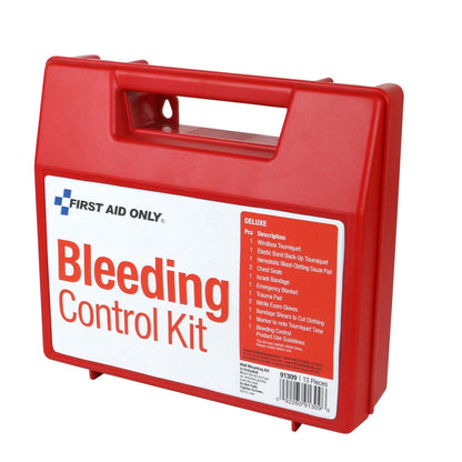 first-aid-only-bleeding-control-wall-station-single-kit-deluxe-14-pieces-plastic-case-fao91309_4